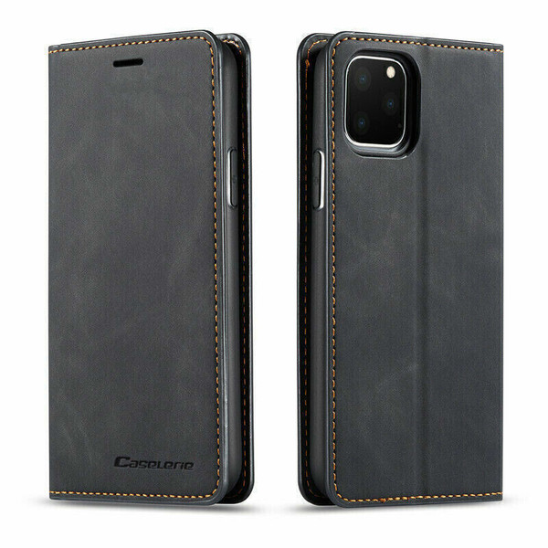 Google Pixel 8 magnetic leather wallet Black case