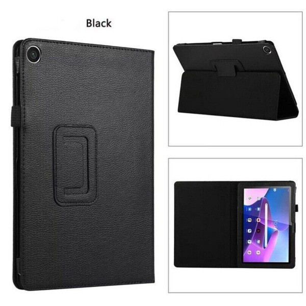 Samsung Galaxy Tab A9 8.7 X110 Black Shockproof Leather Stand Case
