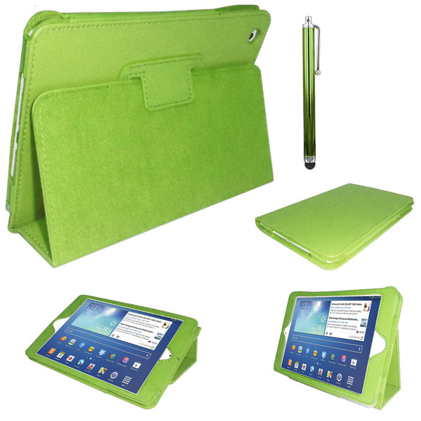 Green PU Leather Magnetic Case for Samsung Galaxy Tab 3 8 (T310/T311)