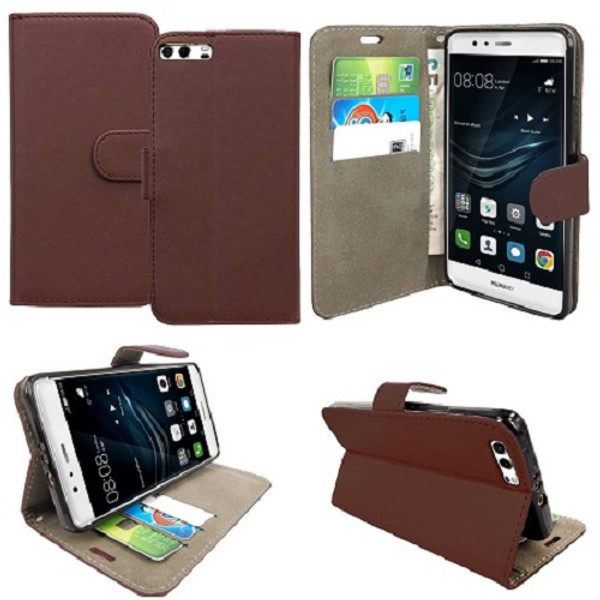 Huawei  P20 Pro  Pu Leather Brown Stand Case Huawei  P20 Pro  Pu Leather Brown Stand Case
