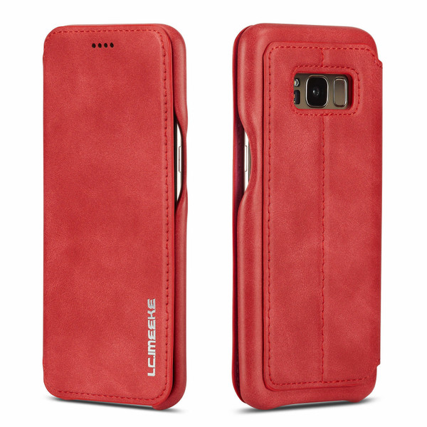 Huawei P30 Pro Red Vintage Leather Wallet Case Huawei P30 Pro Red Vintage Leather Wallet Case