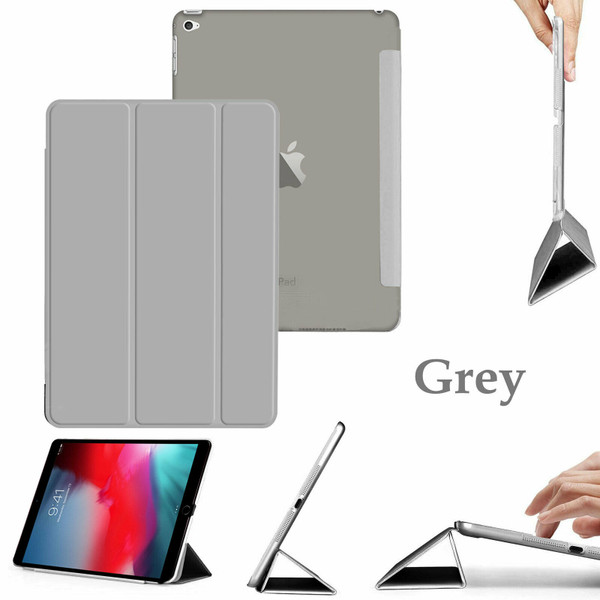 iPad Air/iPad 5  Smart Stand Leather Magnetic Grey Case