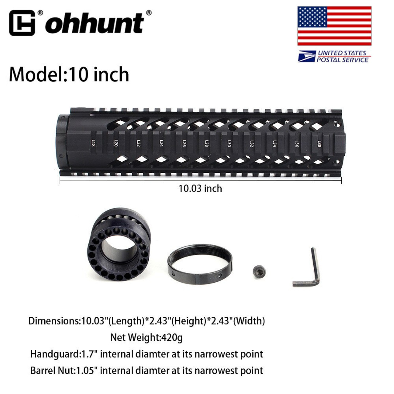 quad rail handguard installation