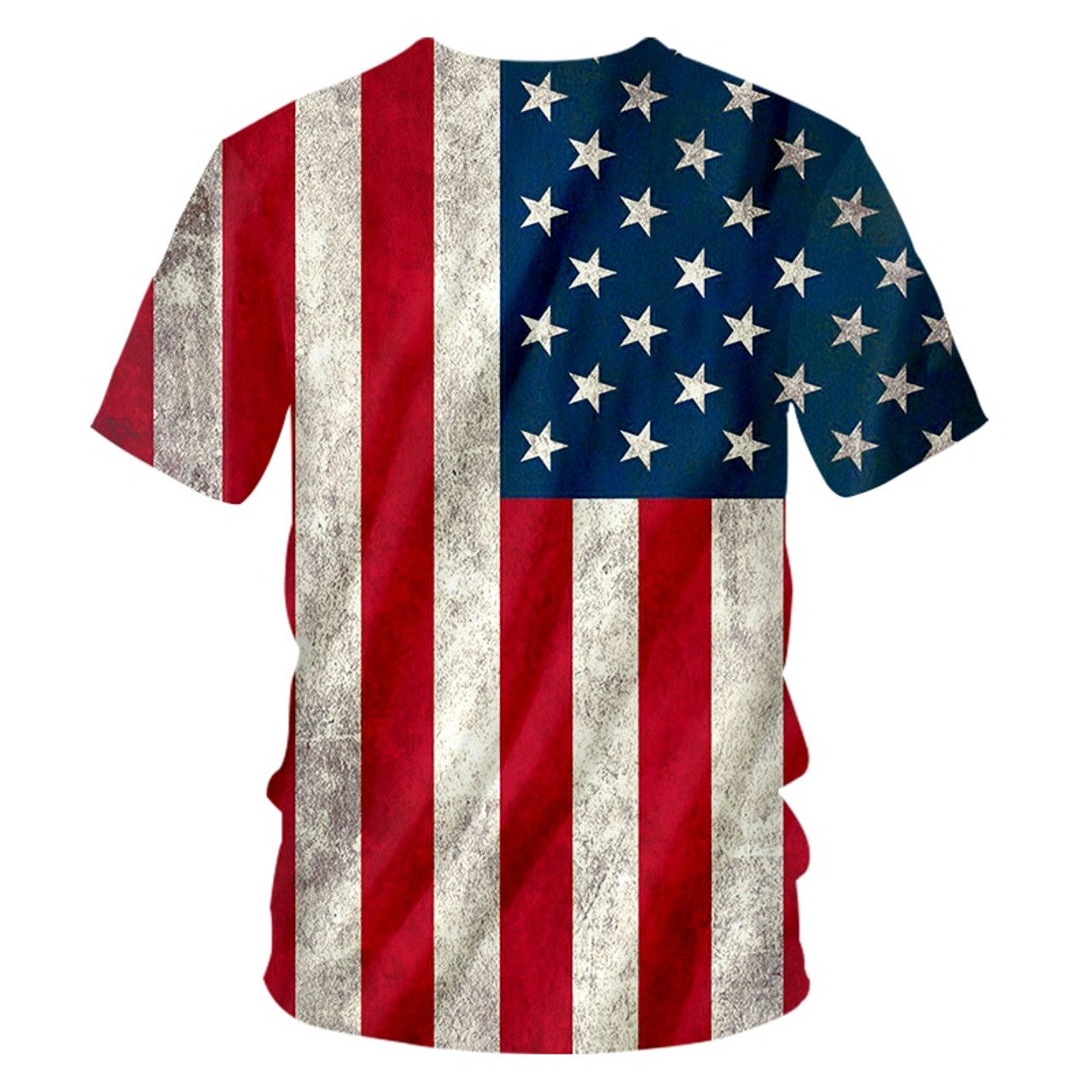 usa flag t shirt mens