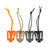 10pcs Molle Backpack Buckle Carabiner Clips, Nylon Gear Tools