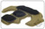 Helmet Upgrade, FMA EX Version Memory Cushion Foam Pads For Fast Jump Military style Helmets