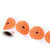 100/250pcs/Roll Adhesive Reactive Target Sticker 7.5cm  (about 3")