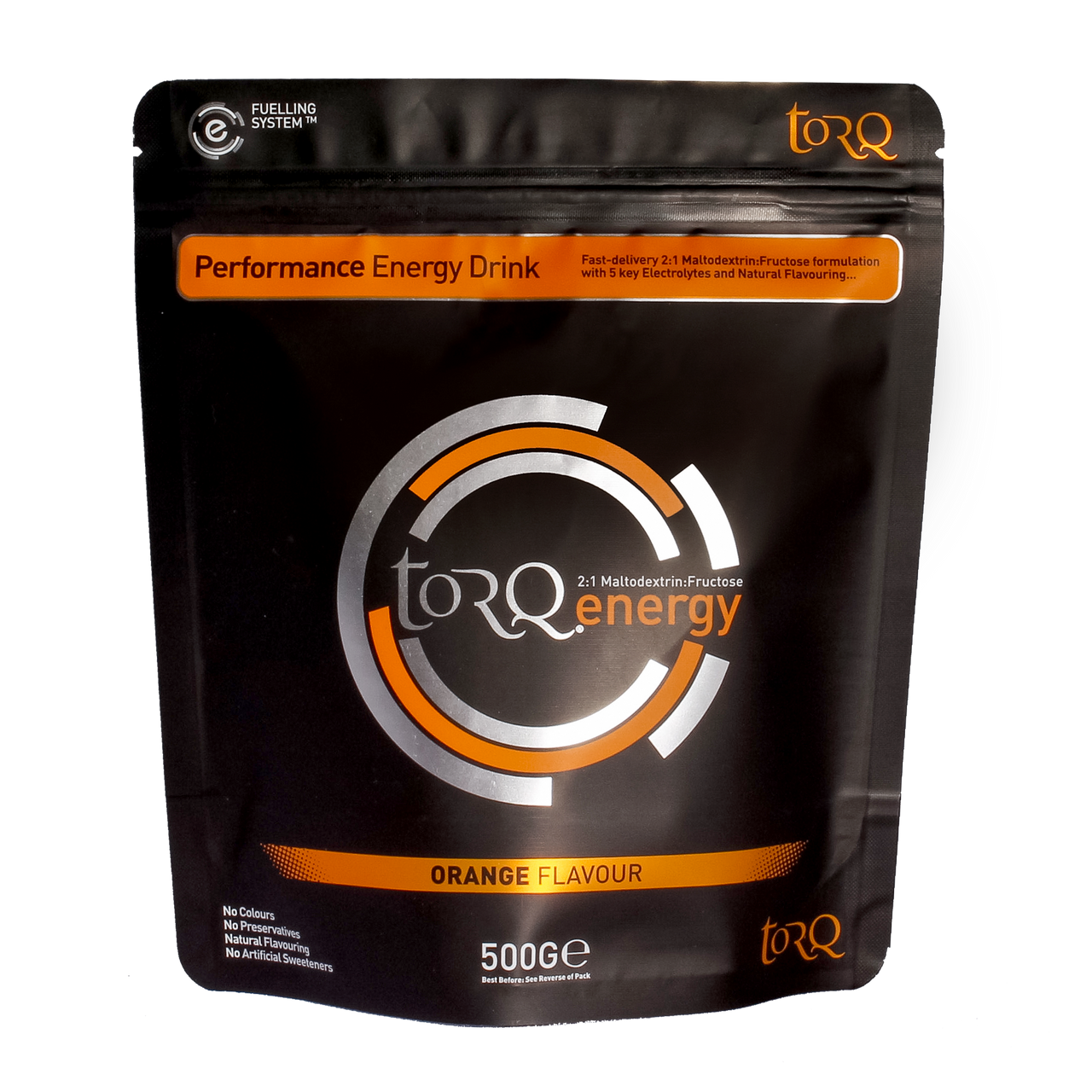 TORQ Energy Natural Orange 500g Pouch