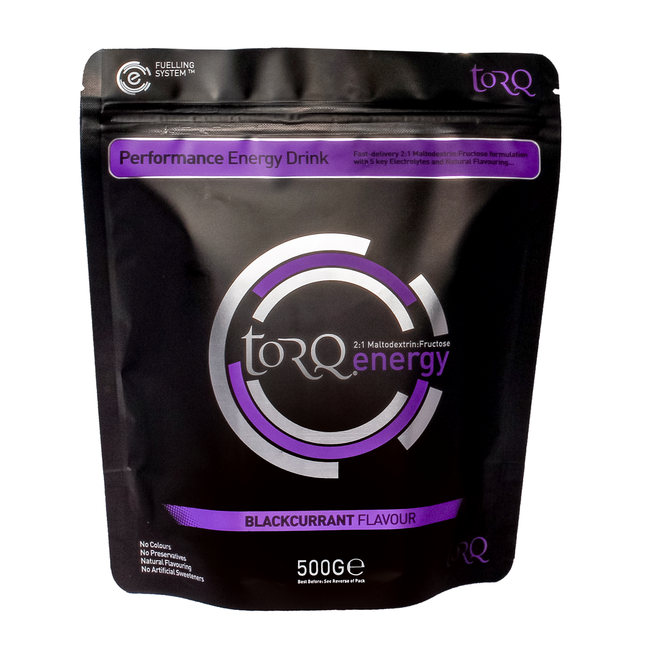 TORQ Energy Natural Blackcurrant 500g Pouch