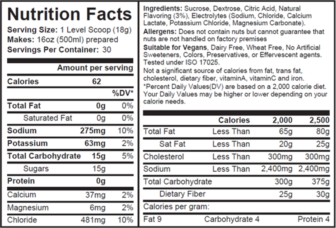 TORQ Hydration Electrolyte Drink - Tangerine 30 Serving Pouch