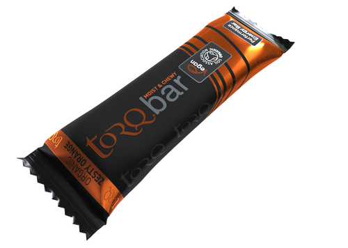 TORQ Bar Organic - Zesty Orange - Box of 15