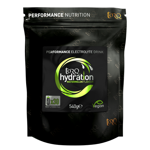 TORQ Hydration Electrolyte Drink Mix - Watermelon 30 Serving Pouch