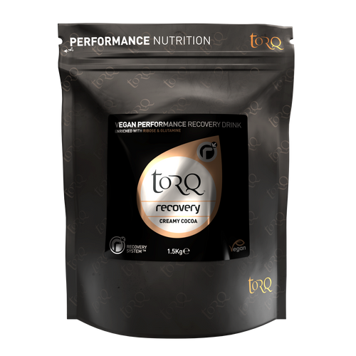 TORQ Vegan Recovery Drink - Creamy Cocoa - 15 Serving Pouch