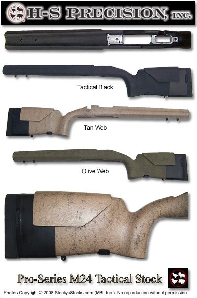 H-S Precision® Pro-Series M24 Vertical Grip Tactical Remington 700