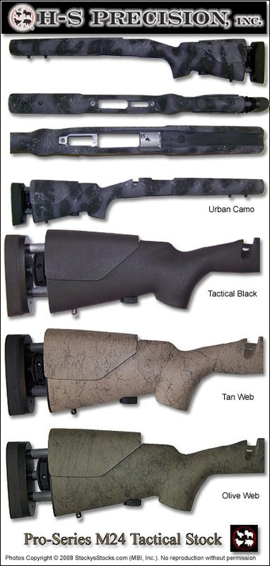 H-S Precision® Pro-Series M24 Police Adjustable Tactical Remington