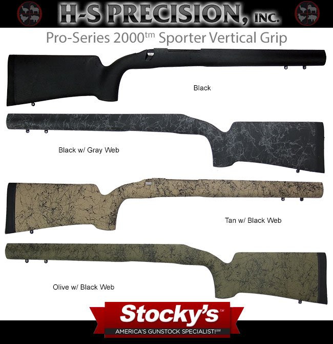 H-S Precision Remington 700 Long Range Vertical Grip Hunting