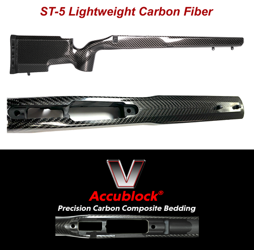 Stocky's NextGen Ultra Carbon™ ST-5 Target / Tactical Accublock® CF Stocks
