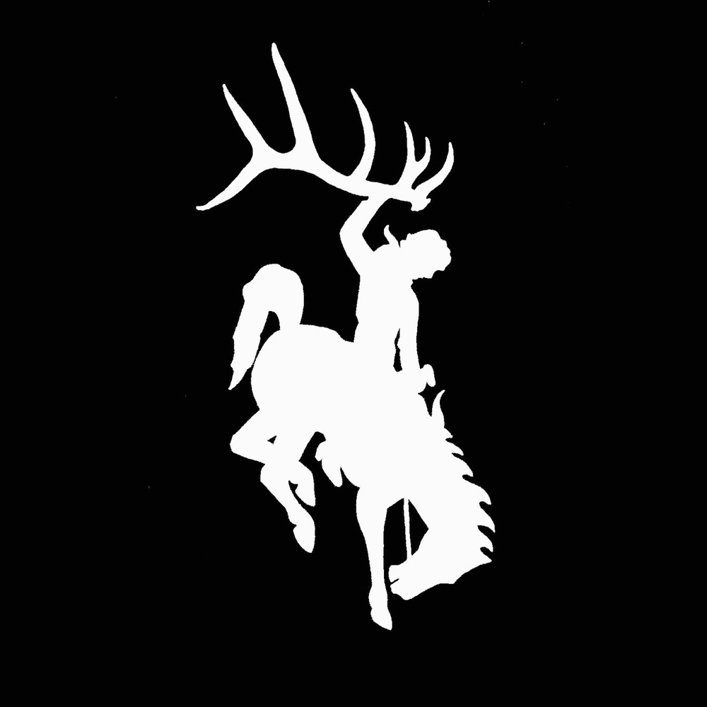 Bucking Horse Logo Decal - ShedNecks