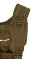 Coyote Brown - Marsupial Universal Mesh Shoulder Strap Pocket.