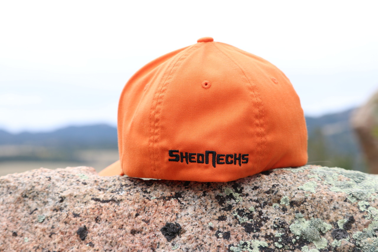 flexfit orange hunting hats