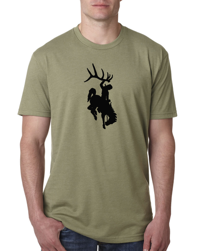 Bucking Horse Olive Shirt