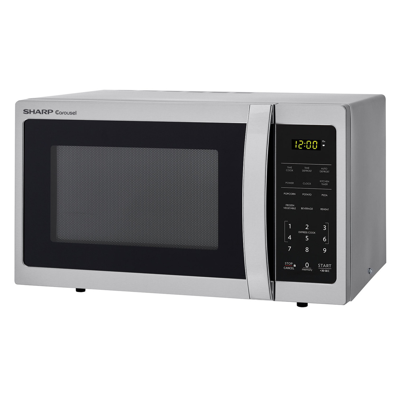 SMC0711BS 0.7 Cu Ft Stainless Steel Carousel Microwave