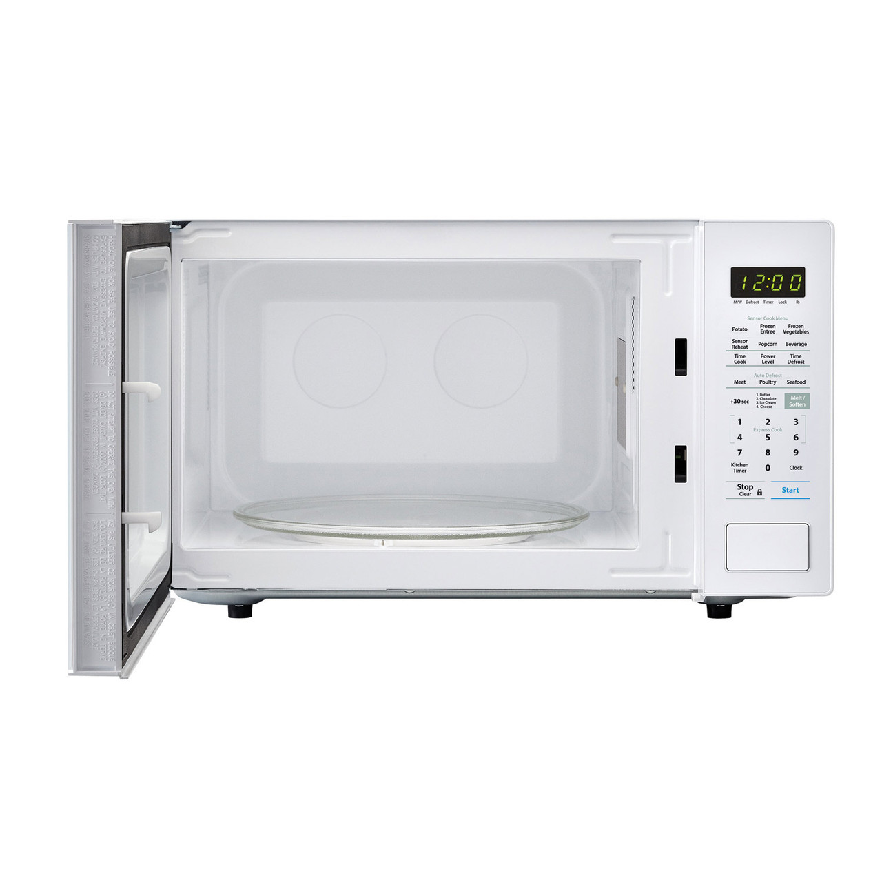 Sharp ZSMC1441CW 1.4 Cu Ft White Countertop Microwave