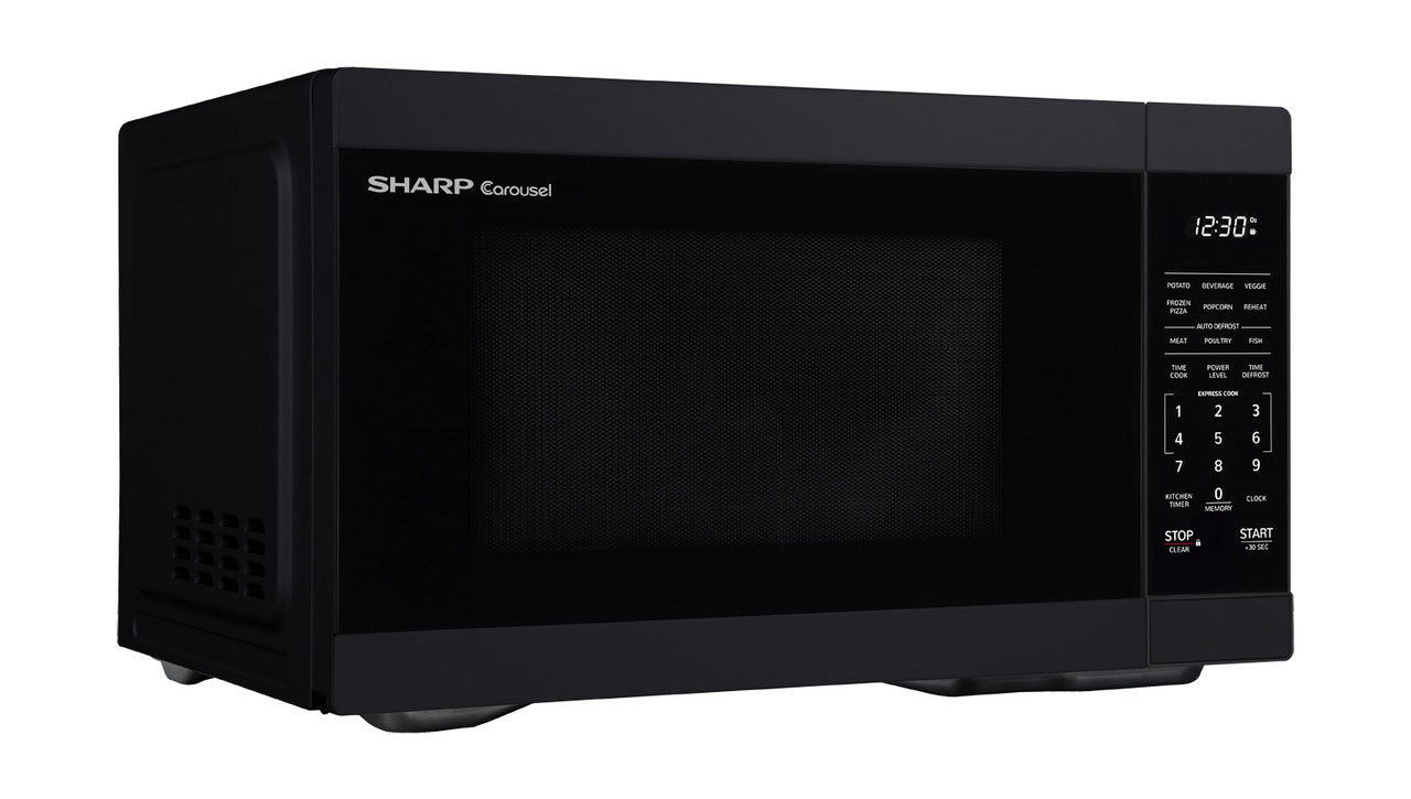 1.1 cu. ft. Black Countertop Microwave Oven (SMC1161HB)