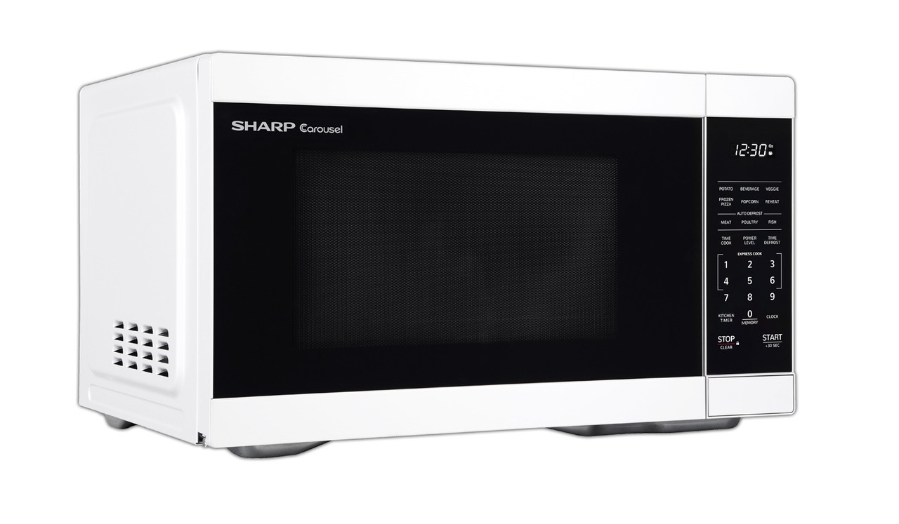 1.1 cu. ft. White Countertop Microwave Oven (SMC1161HW)