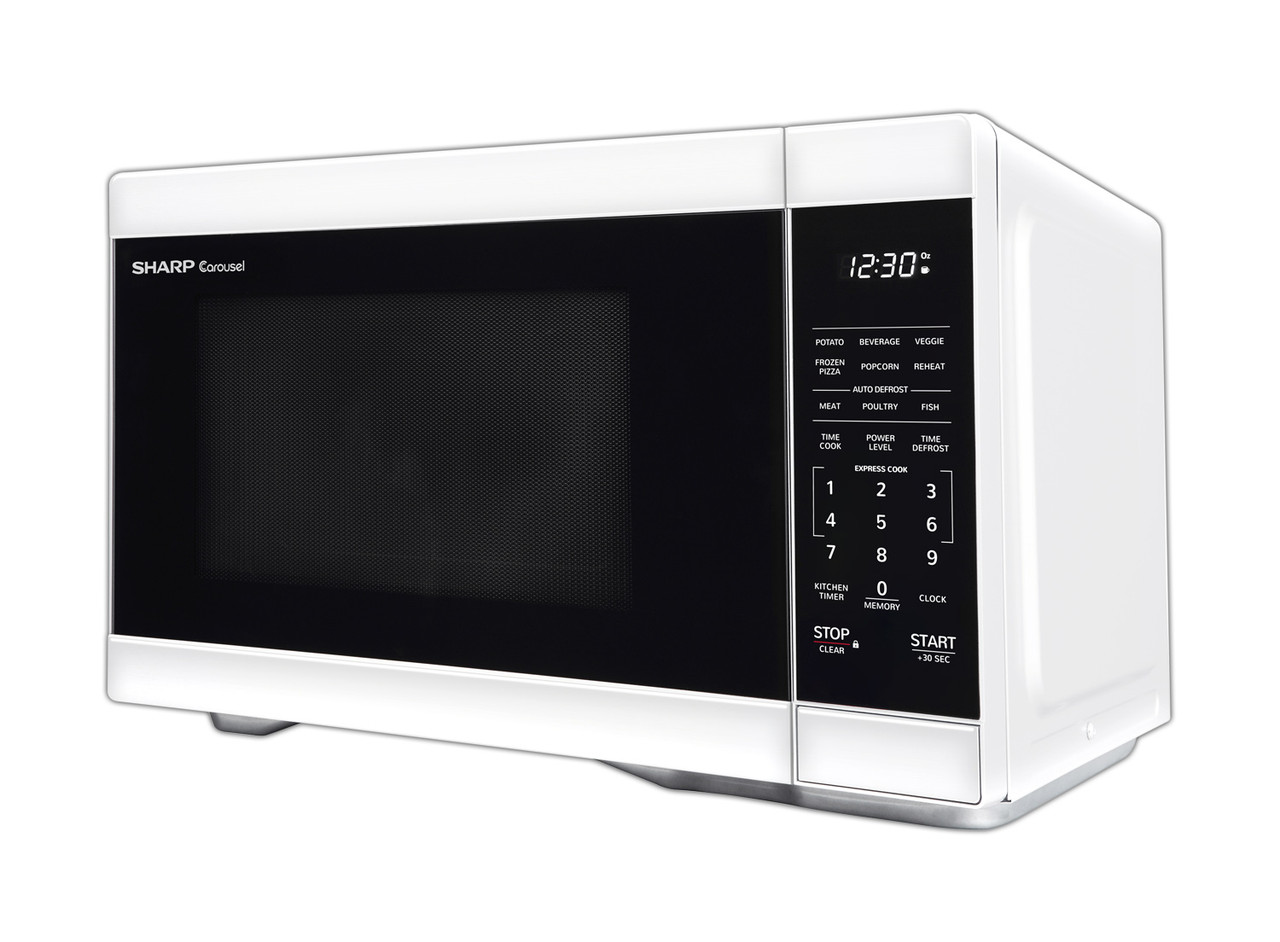 1.1 cu. ft. White Countertop Microwave Oven (SMC1161HW)