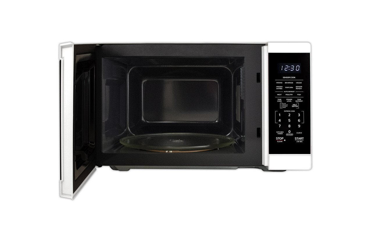 1.4 cu. ft. White Countertop Microwave Oven (SMC1461HW)