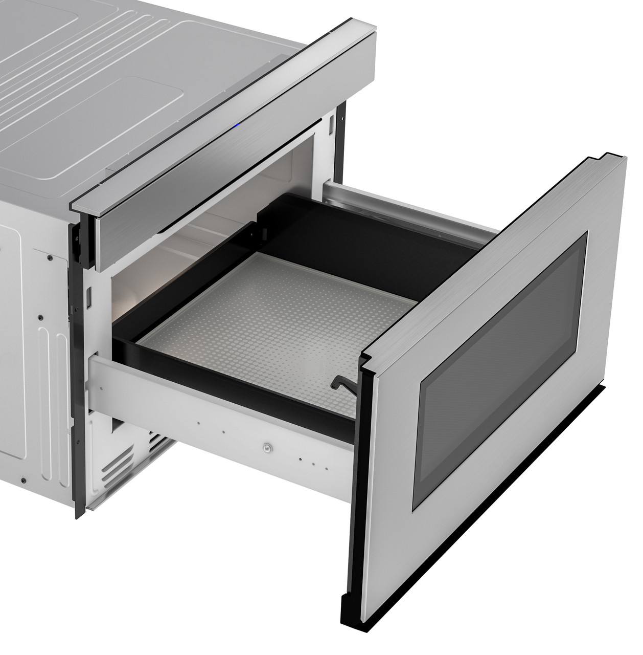 24 in. Sharp Smart Easy Wave Open Microwave Drawer (SMD2479JS)