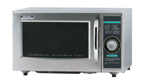 Sharp R21LCFS: Medium 1000W Microwave