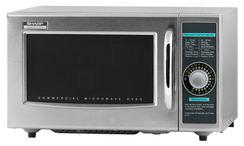 Sharp R-21LTF Medium-Duty 1000W Commercial Microwave | Wasserstrom