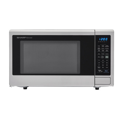 ft Sharp Countertop Microwave Oven ZR659YK 2.2 cu 1200W Black with Sensor Cooking 