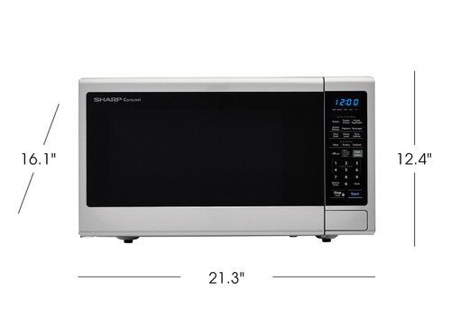 SMC1443CM: Sharp Black Orville Redenbacher's Microwave