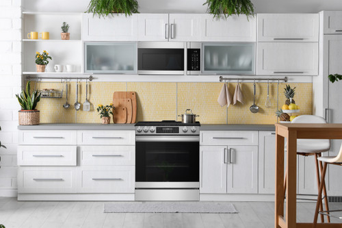 30 in. Gas Convection Slide-In Range with Air Fry | SHARP