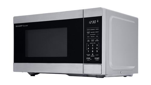 Sharp 1.1-Cu. ft. Countertop Microwave Oven, Stainless (Smc1162hs)