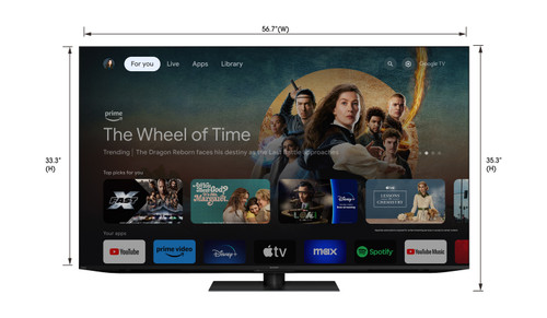 SHARP 4T-C65FV1U AQUOS XLED Google TV - Thumbnail 5