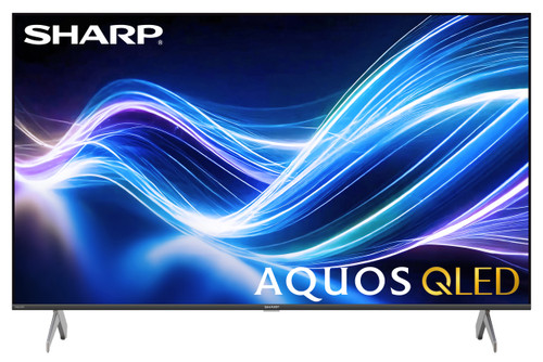 Sharp AQUOS QLED 50” Class (49.5” Diag.) 4K Ultra HD Smart TV (4T-C50HP7050U) Head On