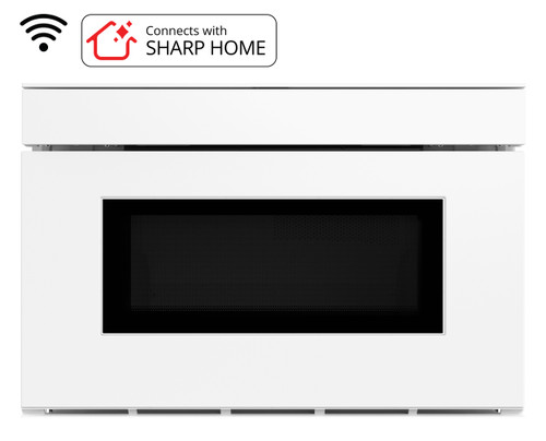 Sharp 24 in. 1.2 cu. ft. Deco Series Built-In Smart Microwave
