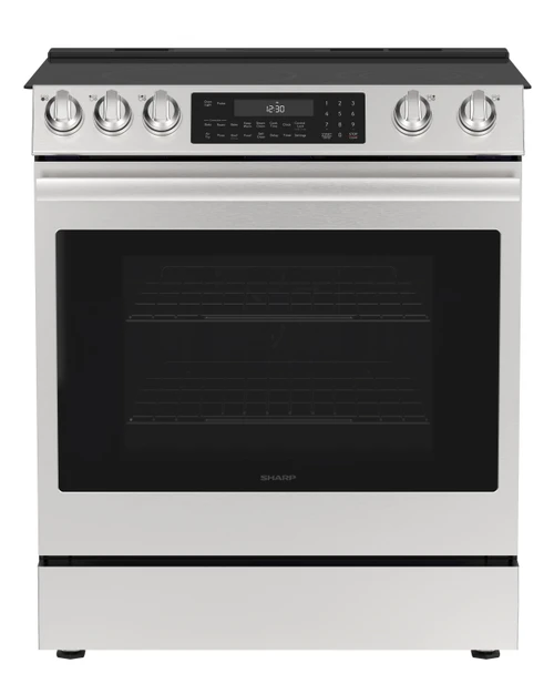 SSR3062DNS Slide-In Electric Range Head On Angled