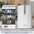 Sharp Plasmacluster® Air Purifier with Humidifying Function for Medium Rooms (KC850U) clean air delivery rate infographic