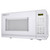 0.7 cu. ft. Sharp White Countertop Microwave (SMC0710BW) – left side view