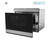 24" Built-In Smart Convection Microwave Drawer Oven (SMD2499FS) Left Open