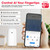 Sharp Smart Plasmacluster Ion Air Purifier with True HEPA + Humidifier for Extra Large Rooms (KCP110UW)  sharp air app