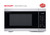 Sharp 1.1 cu. ft. Mid-Size Countertop Microwave Oven (SMC1162HS) co branded head on