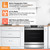 Slide-In Range with Air Fry (SSR3065JS) Product Features Infographic