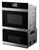 Convection Wall Oven with Microwave Drawer Oven (SWB3085HS) left angle