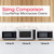 Sharp 1.5 cu. ft. 900W Stainless Steel Countertop Microwave Oven (SMC1585KS) size comparison infographic